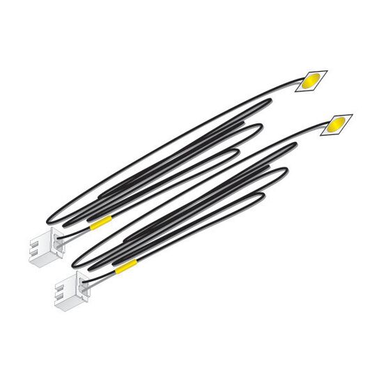 Yellow Stick-on LED Lights