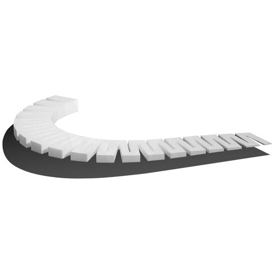 2% Auffahrtrampe flexibel 8 St