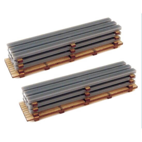 2 x charges d'acier
