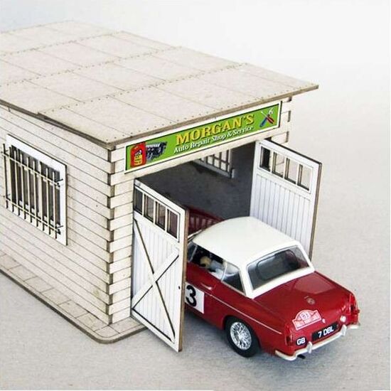 Garage + Werkstatt Lasercut