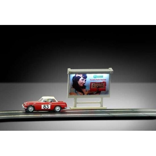 Beleuchtete Reklamewand (Fertigmodell Acryl)