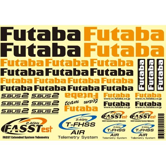 Futaba Sticker Sheet Air