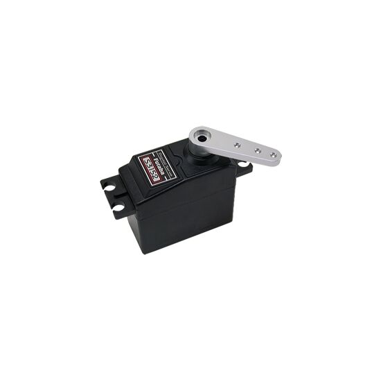 Corne de servo argentée Alu Single - 1.0 inch