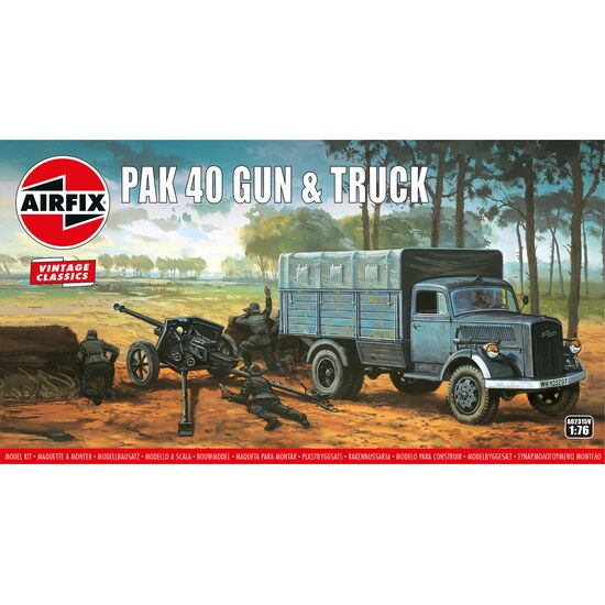 Pak 40 Gun + Track
