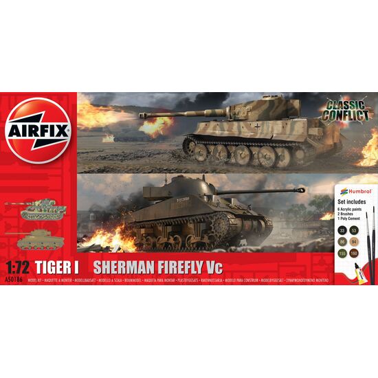 Classic Conflict Tiger 1 vs Sherman Firefly