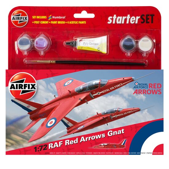 Petit kit de démarrage - RAF Red Arrows Gnat