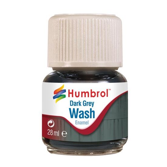 28ml Enamel Wash Dark Grey