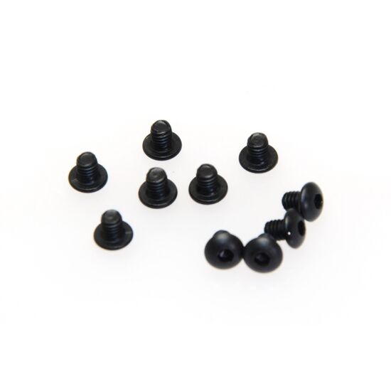 M2.5x3mm Bouton Tête Hex Socket Vis (10pcs)