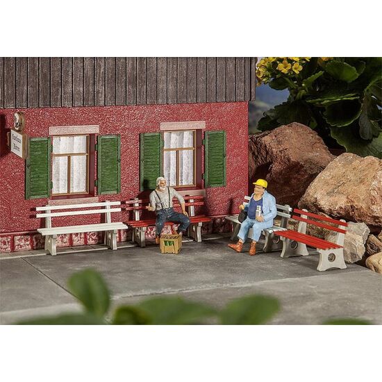 4 bancs de parc