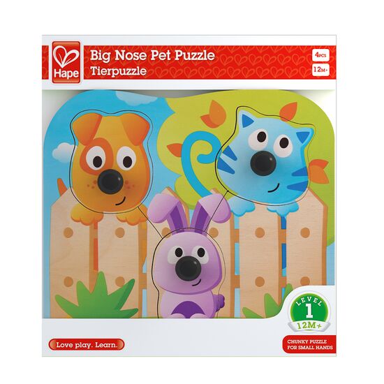 Puzzle à boutons Animaux domestiques FSC