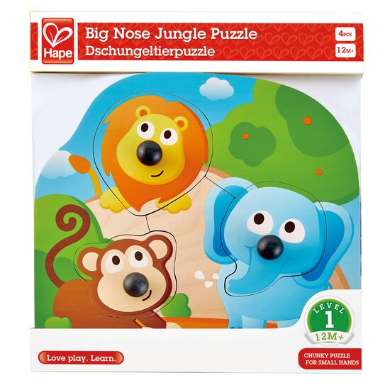 Puzzle à boutons Animaux de la jungle FSC