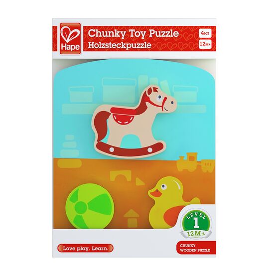 Holzsteckpuzzle Spielzimmer