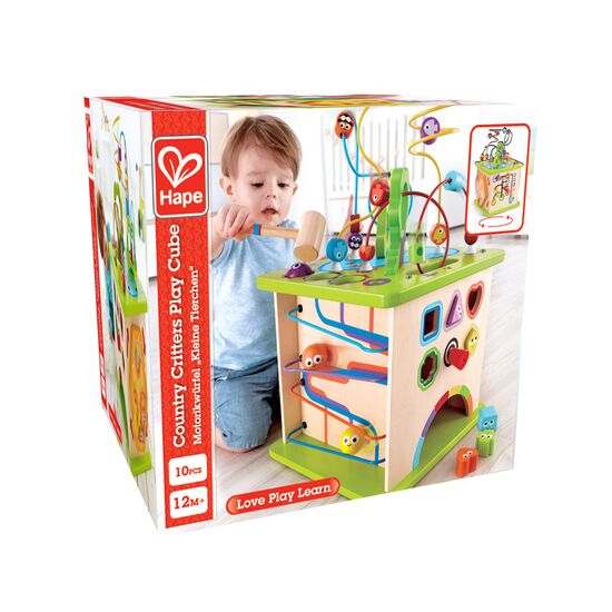 Cube de motricité Petits animaux FSC