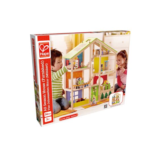 Maison quatre saisons meublée 35pcs FSC