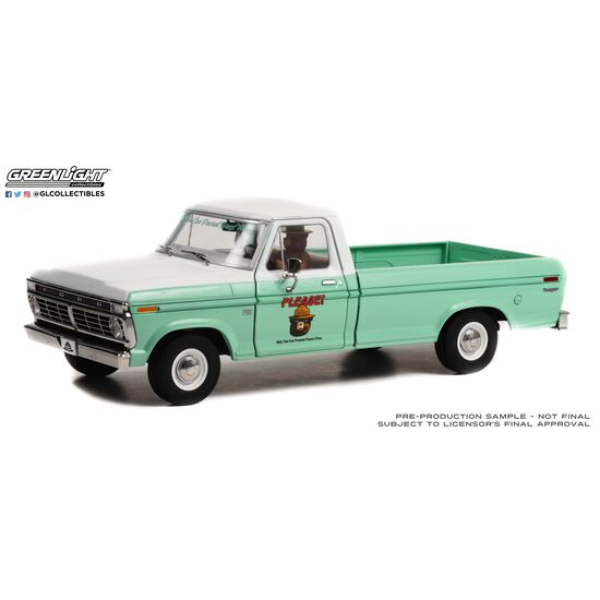 1975 Ford F-100  Forrest Service Green