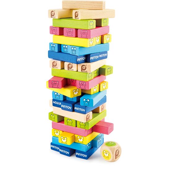 PT Four Friends Toppling Blocks, 2 image