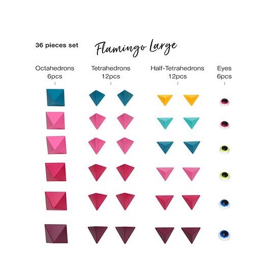 Trido Flamingo large 36pcs, 3 image