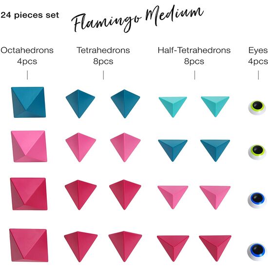 Trido Flamingo moyen 24pcs, 3 image