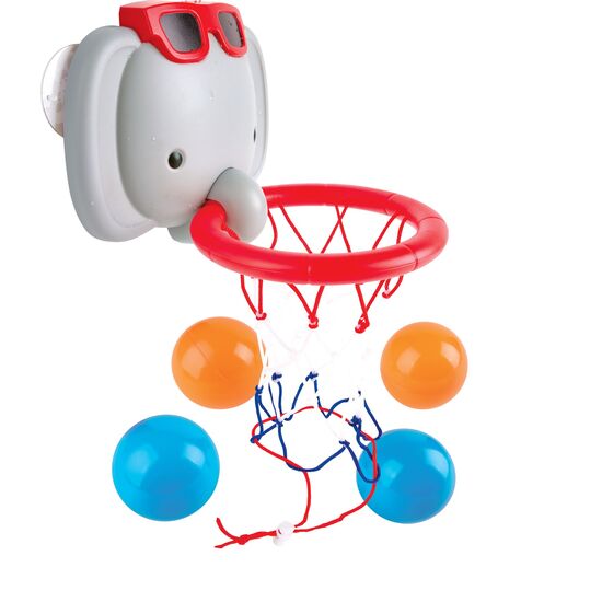 Les joies de la baignade avec le panier de basket-ball des éléphants, 2 image