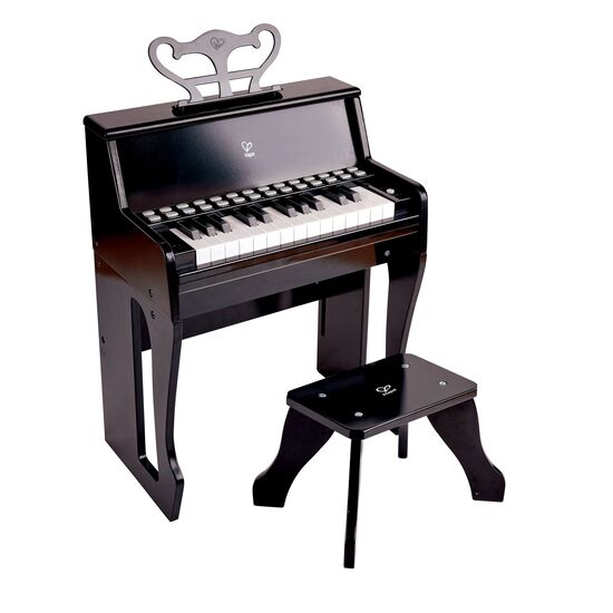 Piano à touches lumineuses avec tabouret noir FSC, 2 image