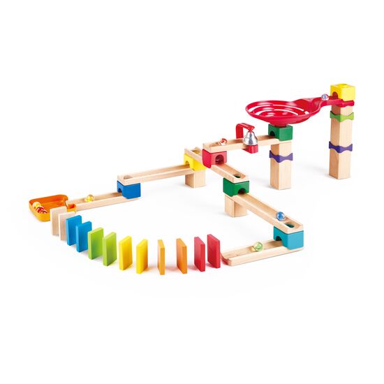 Piste de billes à deux voies avec domino FSC, 2 image