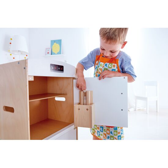Weisser Kühlschrank mit Gefrierfach, 3 image