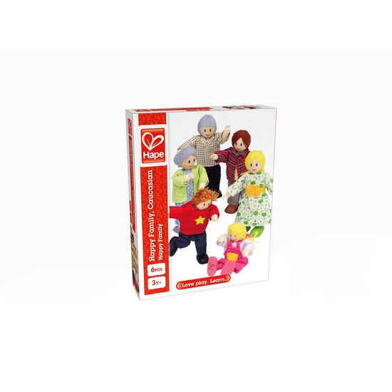 Famille de poupées couleur peau claire 6pcs., 2 image