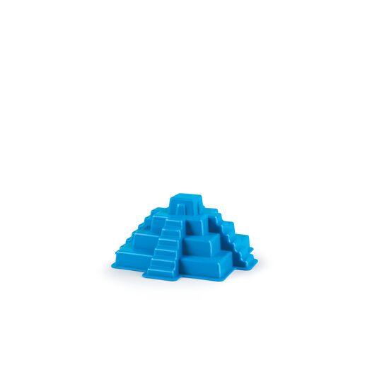 Pyramide Maya moule en sable bleu