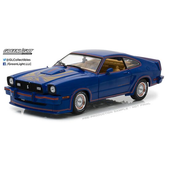 Ford Mustang II King Cobra  Blue  Red and Gold