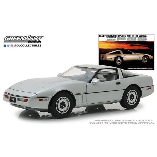 1984 Chevrolet Corvette C4  silber metallic