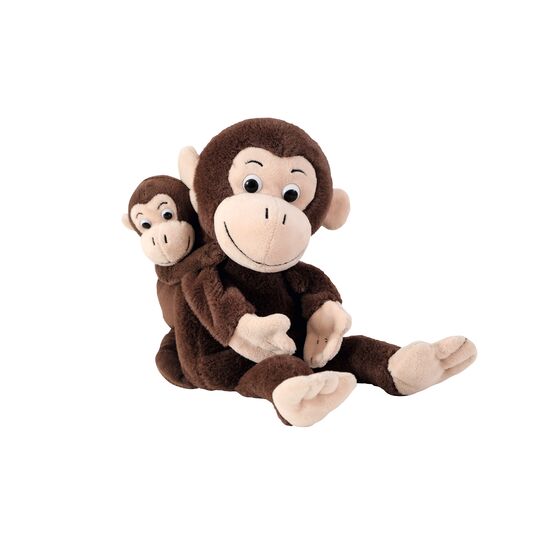 Marionnette mère/enfant Singe Cheeta + Bibi
