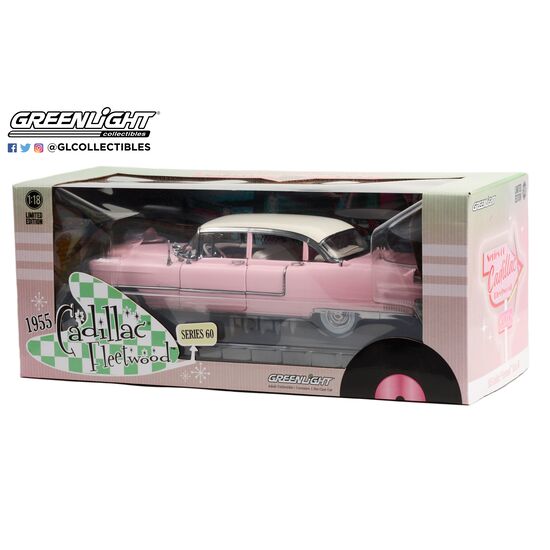 1955 Cadillac Fleetwood Series 60 rose, 2 image