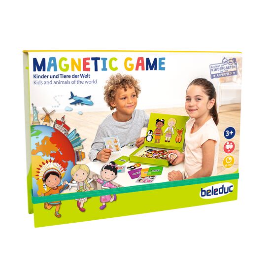 Magnetic Game Kinder u.Tiere der Welt