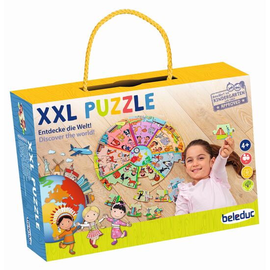 Puzzle XXL Découvrir le monde