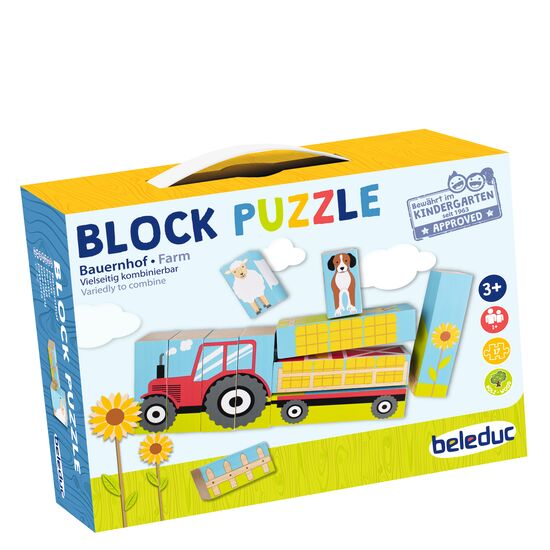 Puzzle à assembler La ferme