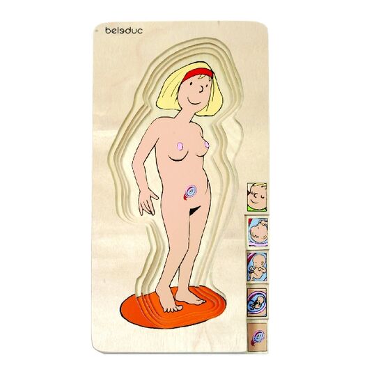 Lagen Puzzle Mutter