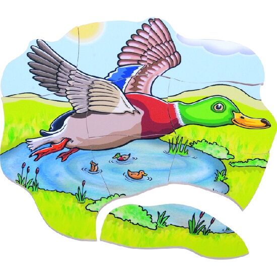 Puzzle à couches Canard