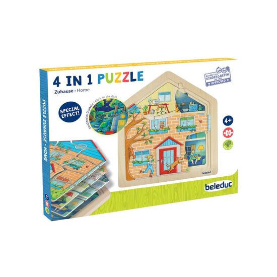 Lagen-Puzzle Zuhause