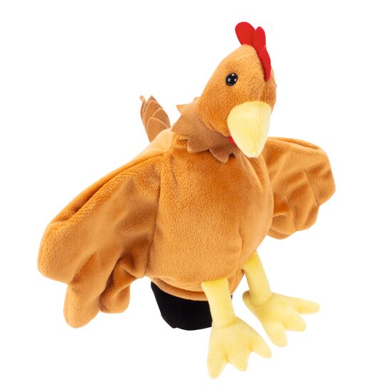 Poupée gantée Poulet