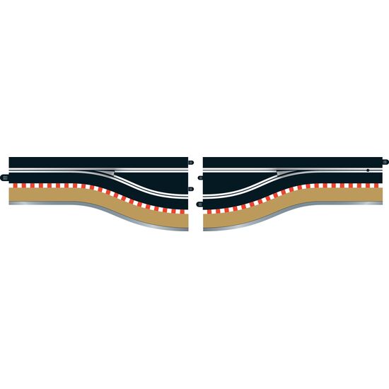 SCX Pitlane Left 525mm