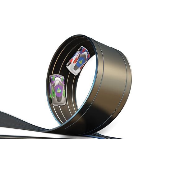 Micro Scalextric Track Stunt Extension Stunt Loop
