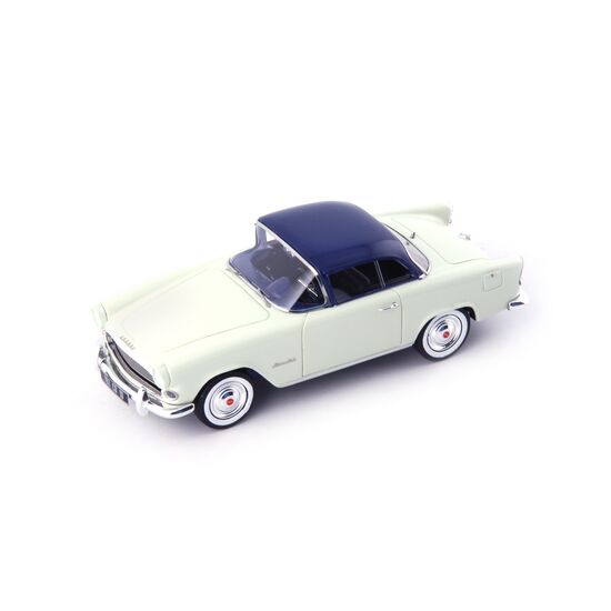 Simca Aronde Plein Ciel (F)  hellgrün-dunkelblau