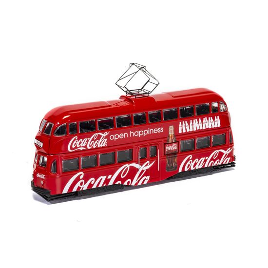 Coca Cola Double Decker Tram - Open Happiness