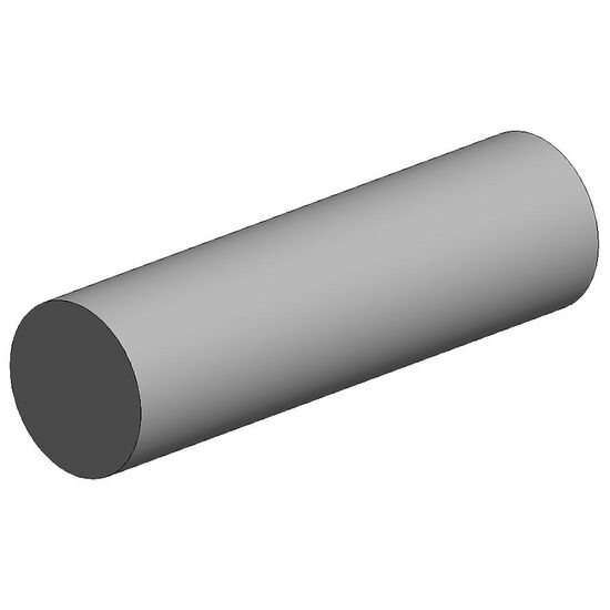 35cm Stab  opak P-Styren 0.88mm (10 stk)