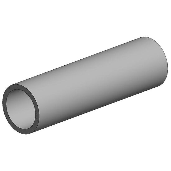 Tube 35cm opaque P-Styren 8.3mm (2 pcs)