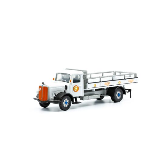 Saurer S4C à plateau Brasserie Farnsburger 1963