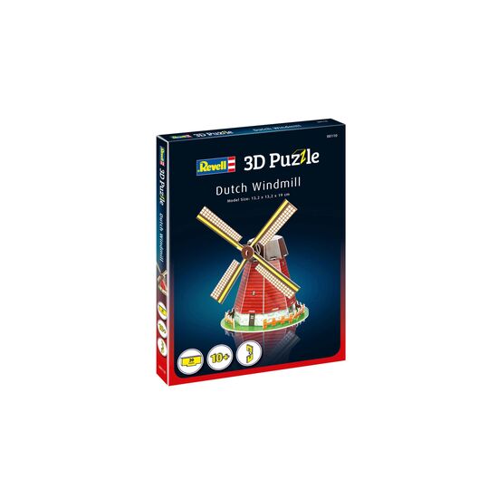 Mini puzzle 3D Dutch Windmill