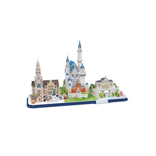 Puzzle 3D Bavarian Skyline