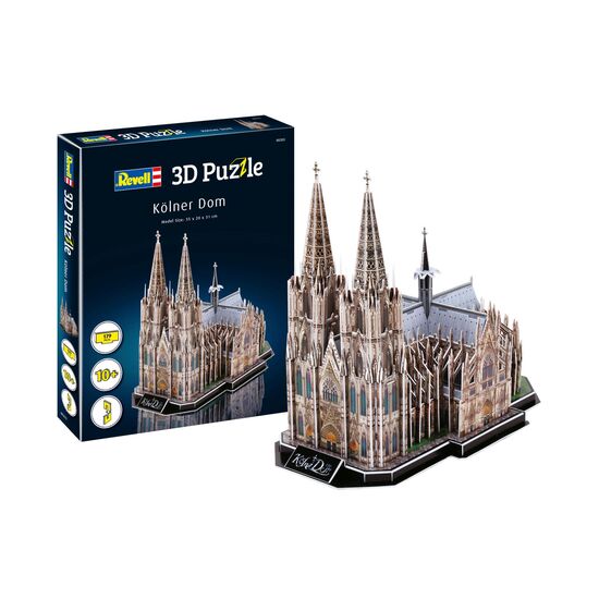 Cologne Cathedral Puzzle 3D