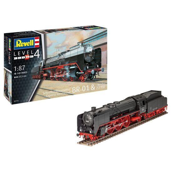 Express Locomotive BR01 + Tender 2 2 T32